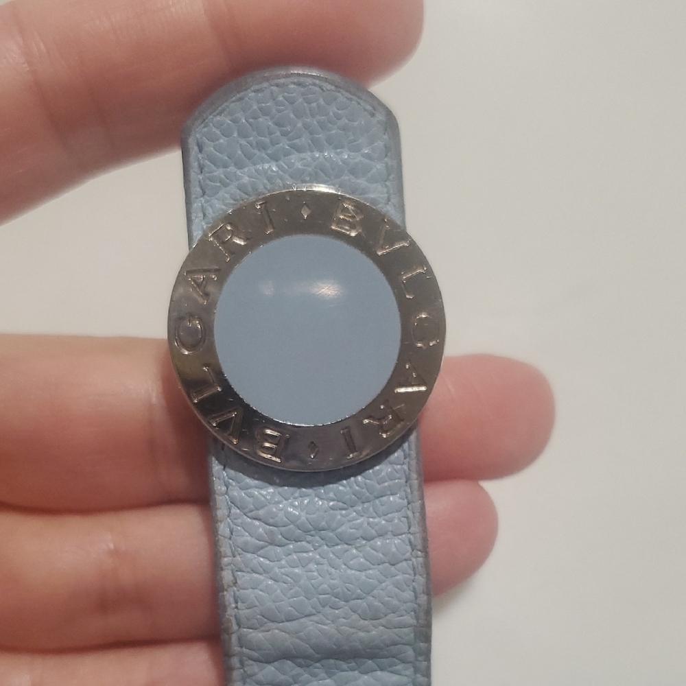 Elegant Blue Women's Wallet BVLGARI - Picture 4 of 6